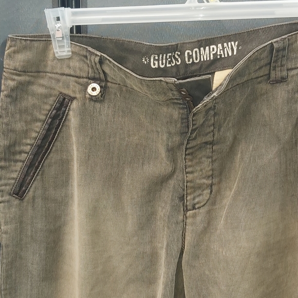 Guess Classic Taupe Corduroy Pants - Picture 4 of 12